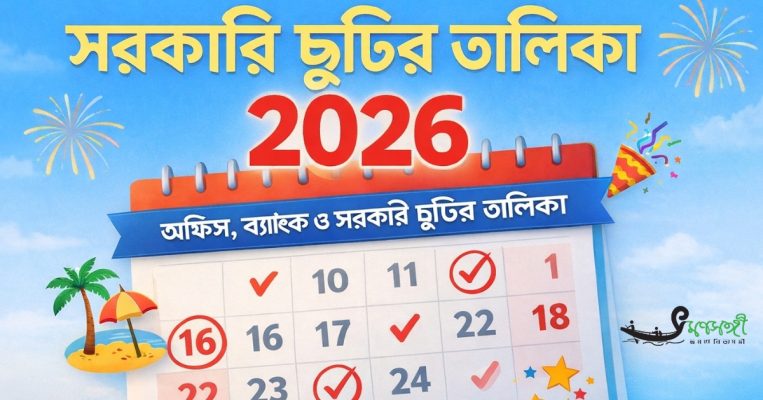 সরকারি ছুটির তালিকা ২০২৬